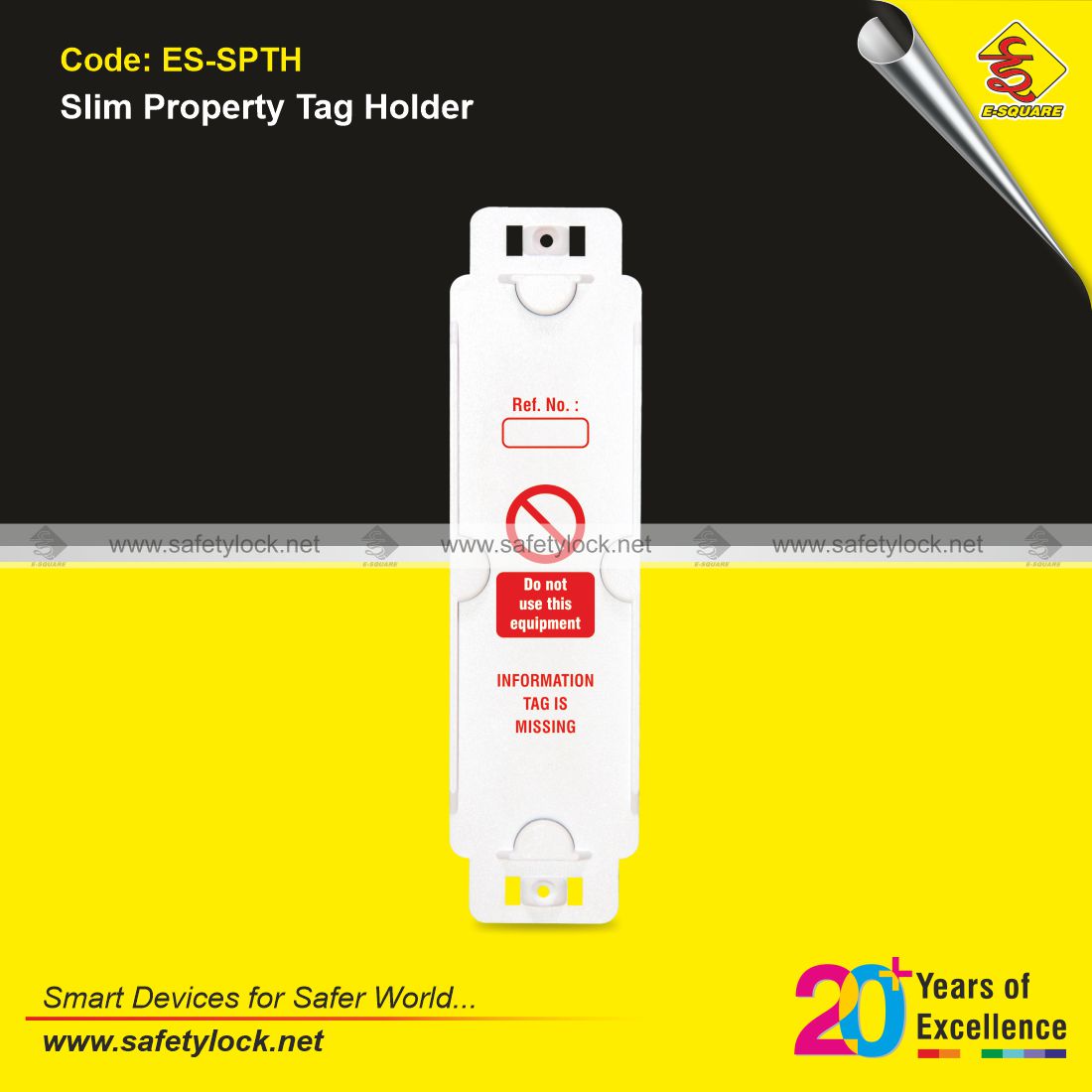 slim property tag holder supplier