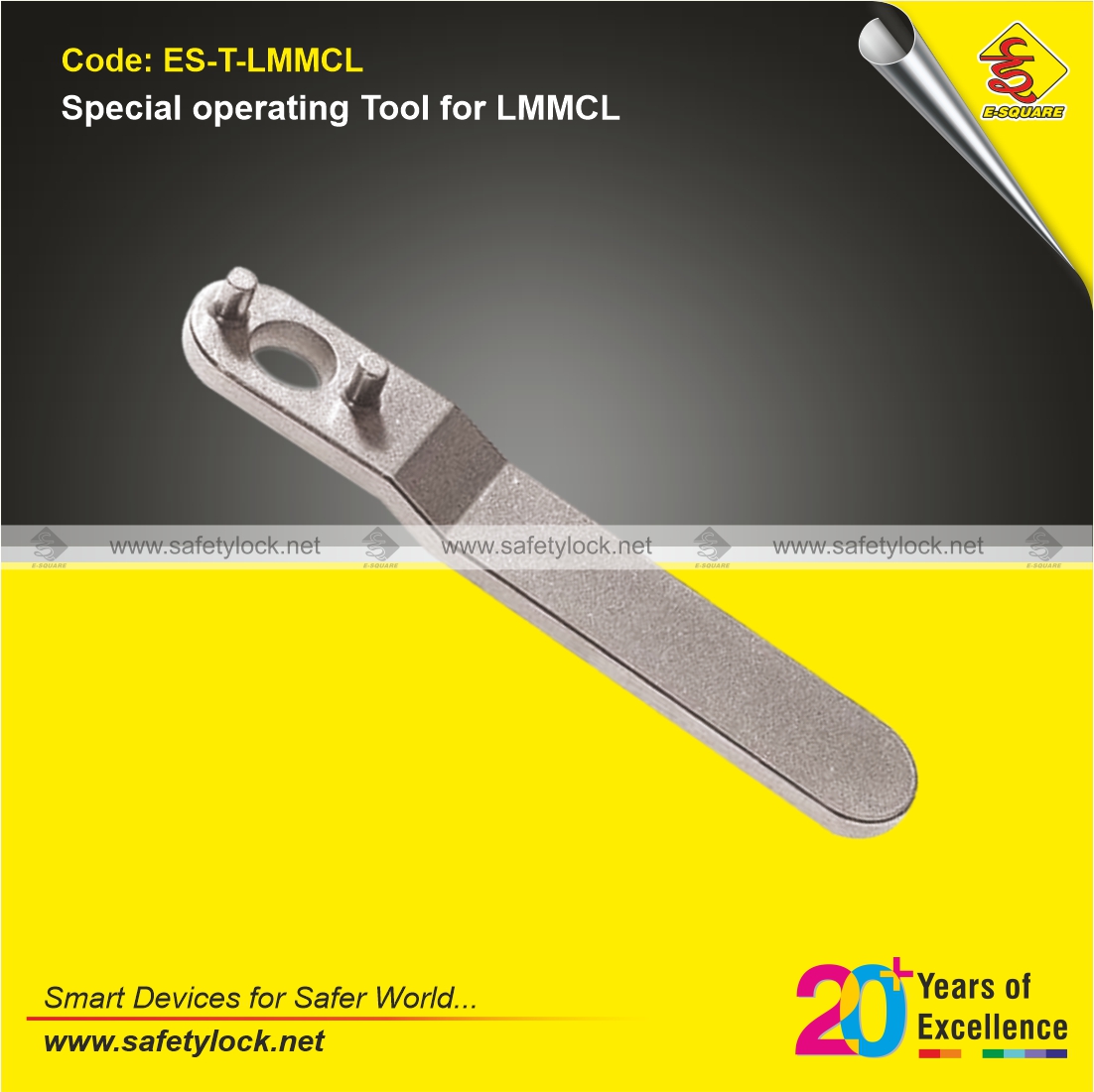 special operating tool for cable lockout