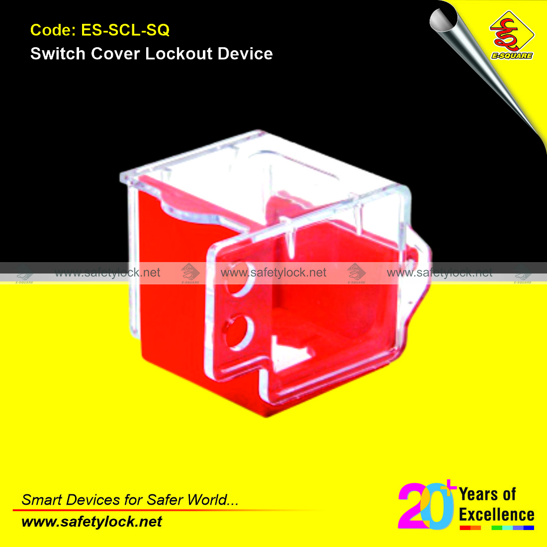 square switch cover lockout