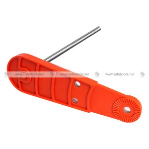 stainless steel arm for valve handle lockout