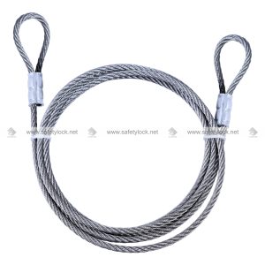 Stainless Steel Cable with Both Sided Loop
