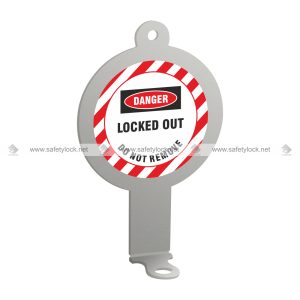 stainless steel electrical panel hole lockout device
