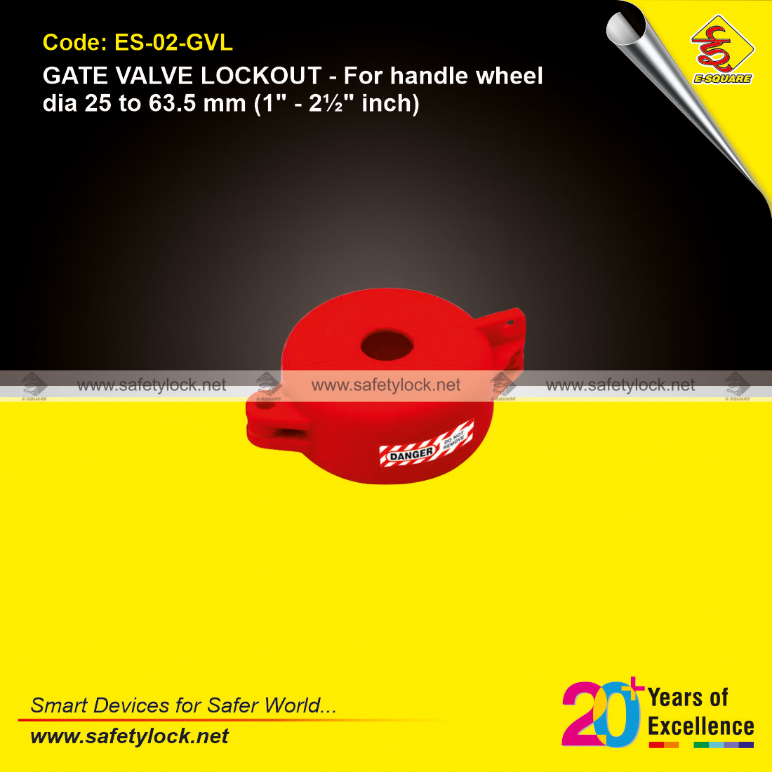 standard gate valve lockout