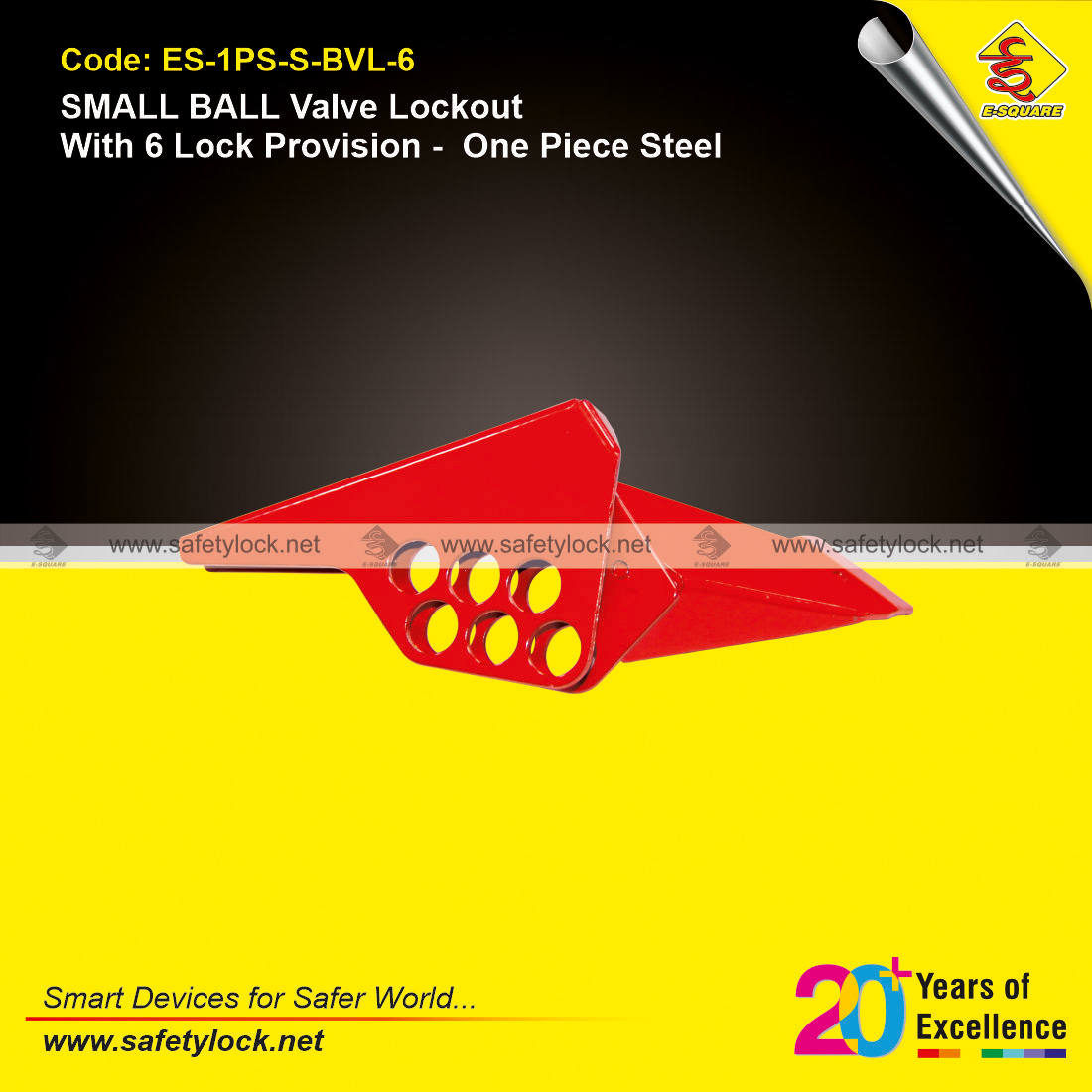 steel ball valve lockout small