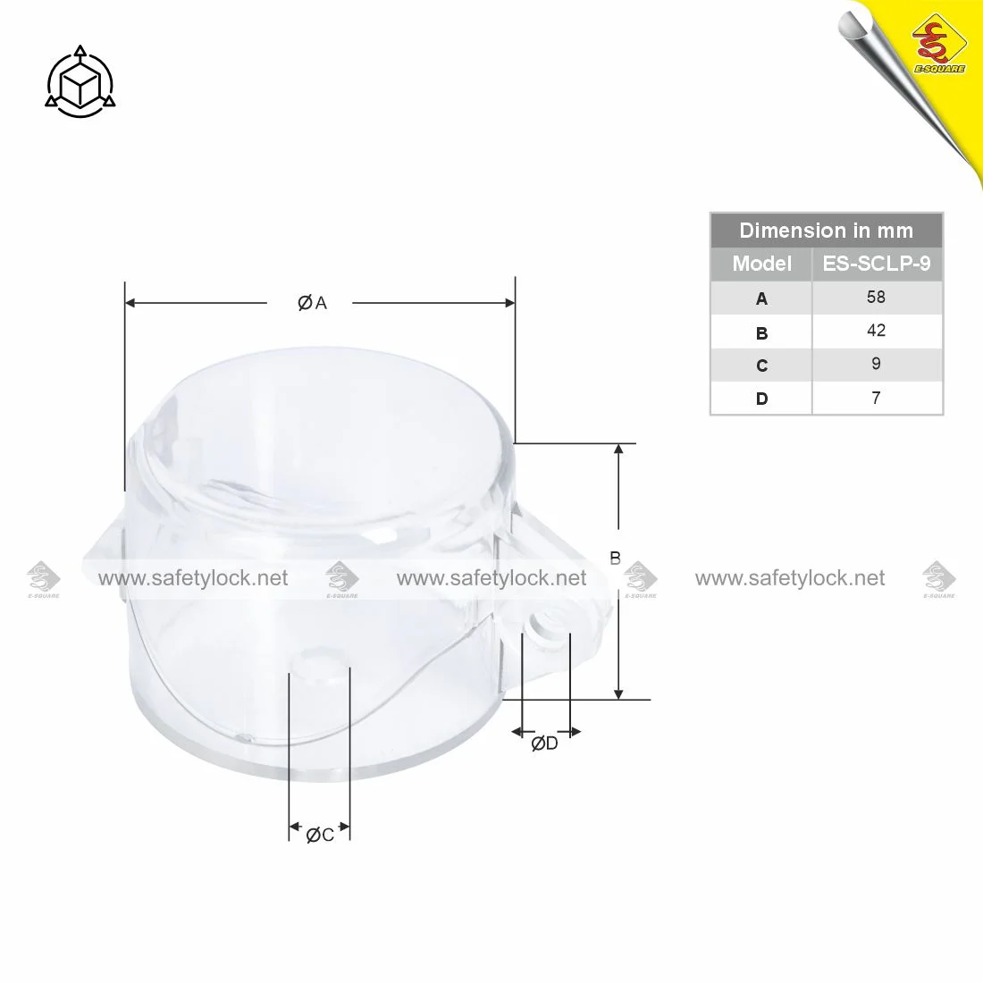 switch cover lockout premier dimension