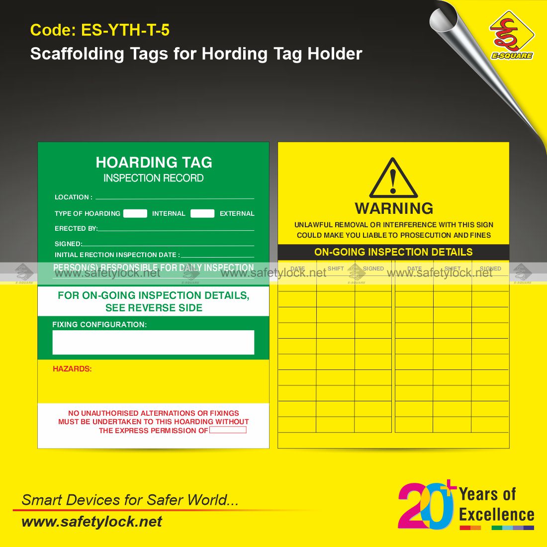 tags for hording tag holder