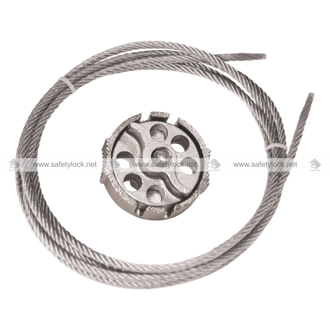 twister metallic multipurpose cable lockout with 2 mtr SS cable