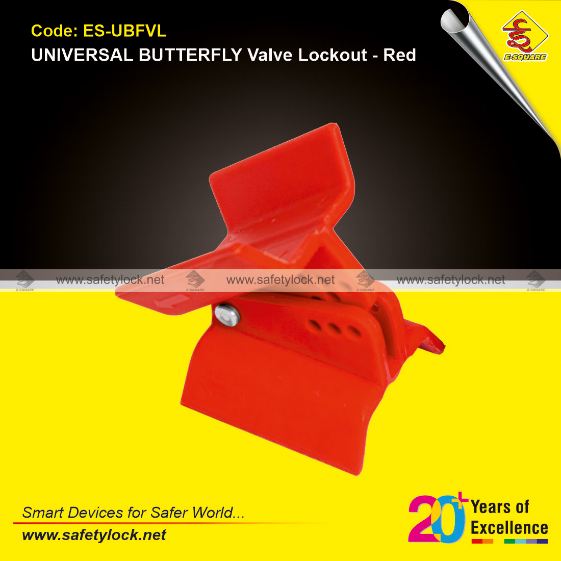 universal butterfly valve lockout device