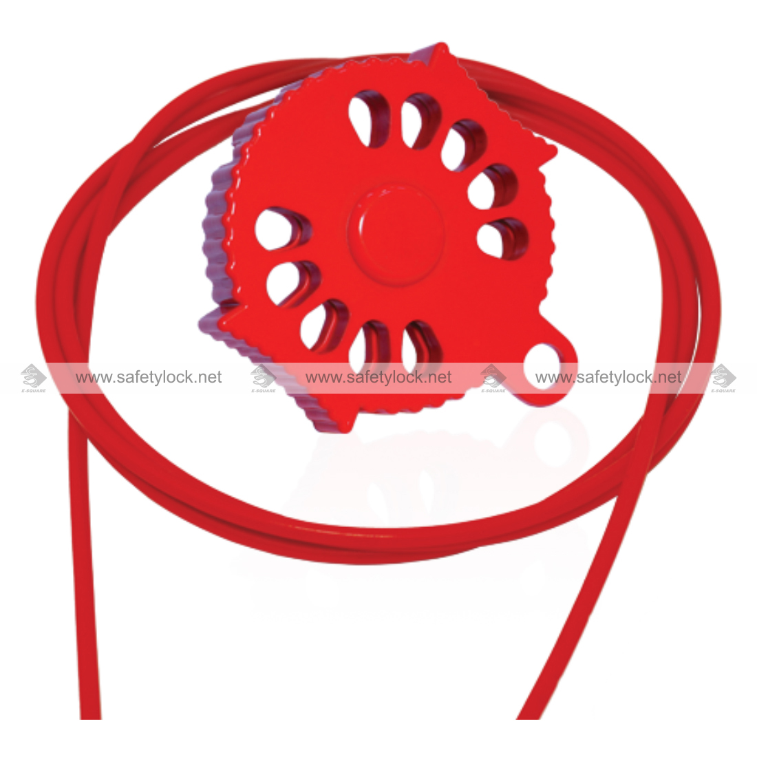 universal multi purpose cable lockout device