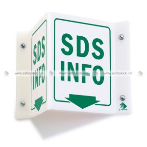 v-shape projection signs