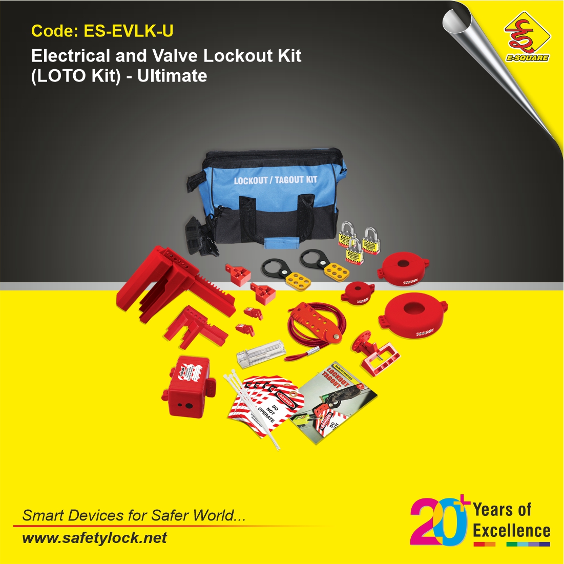 valve and electrical lockout kit