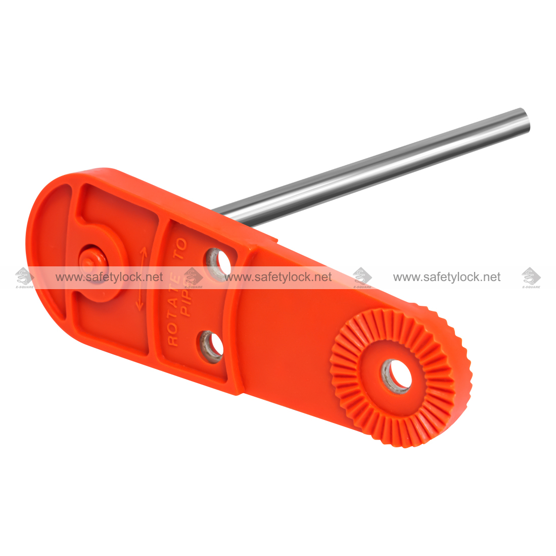 valve lockout additional arm small extended