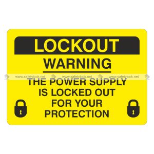 warning safety marking label