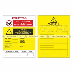 warning scaffolding tags