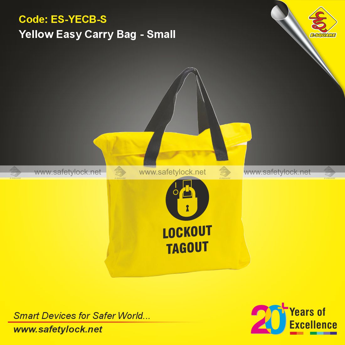 yellow easy carry bag small