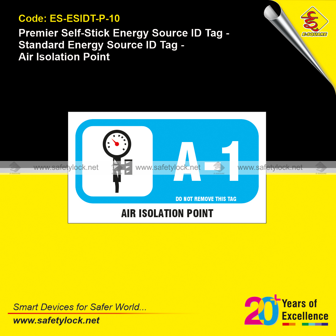 air isolation point energy source identification tags