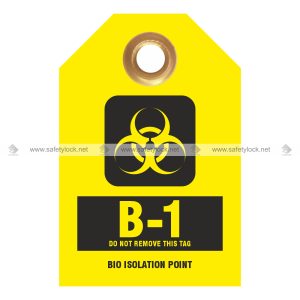 bio hazard isolation point tags