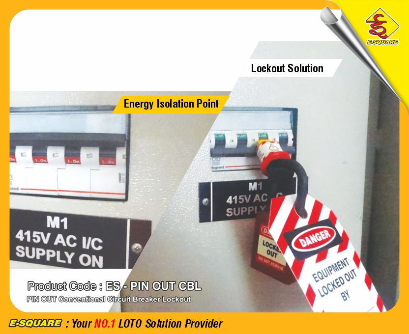 Circuit Breaker Safety with the PIN Out Lockout Device