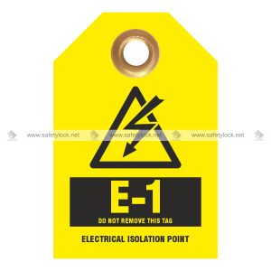 electrical isolation point energy source id tags