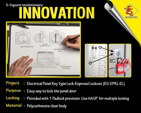 Innovation: Electrical Panel Key Type Lock Exposed Lockout