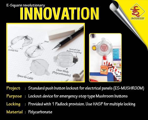 Innovation: Push Button Lockout Device for Electrical Panels