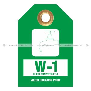Standard Energy Source ID Tag - Water Isolation Point