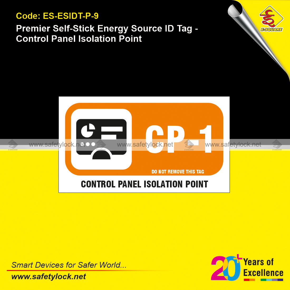 energy source id tags for control panel