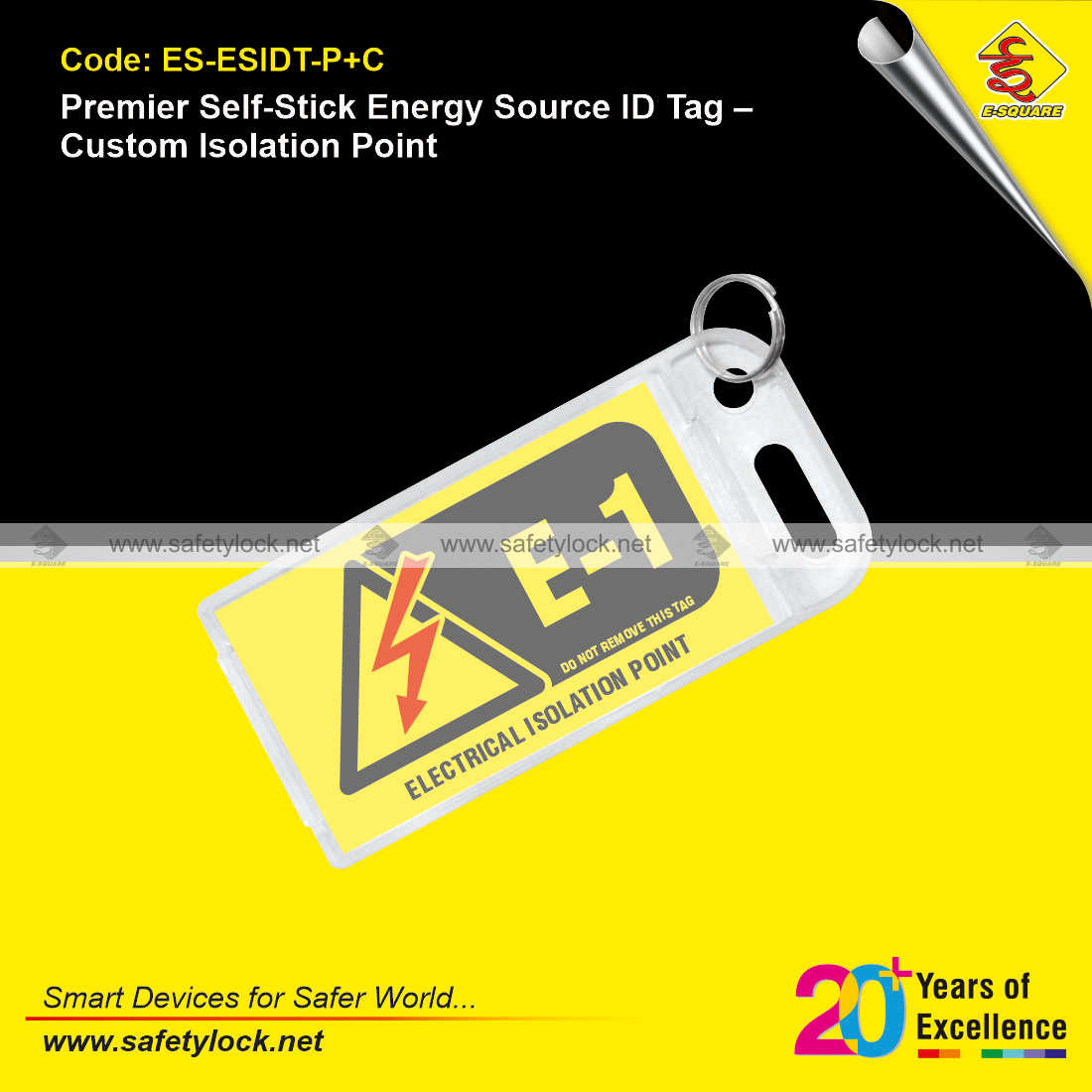 energy source id tags premier with case