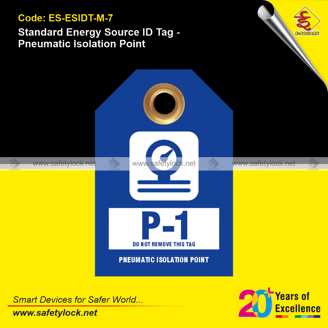 pneumatic energy source identification tags