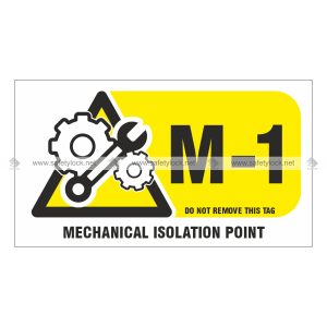 Premier Energy Source ID Tags for Mechanical Isolation Point