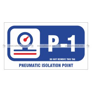 Premier Self-Stick Energy Source ID Tag - Pneumatic Isolation Point