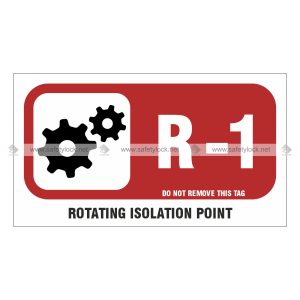 Premier Self-Stick Energy Source ID Tag for Rotating Isolation Point