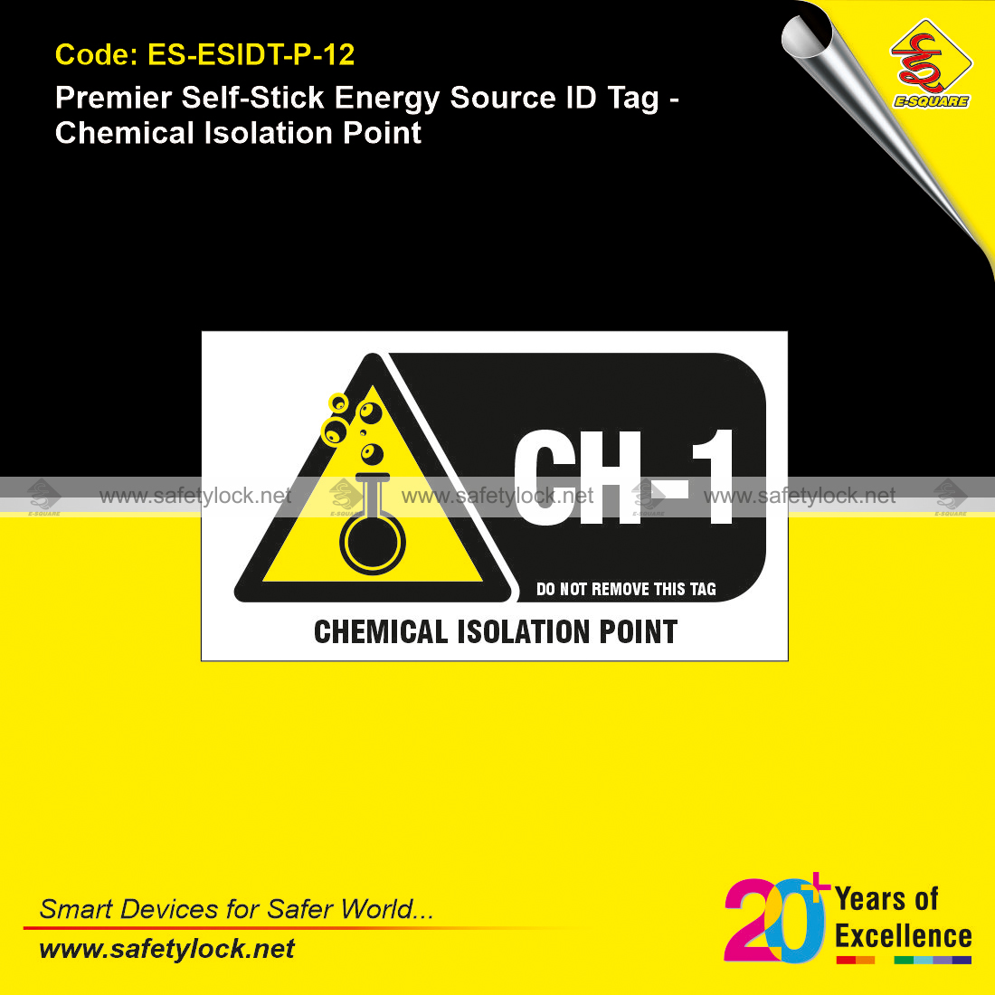 self stick chemical energy source id tags