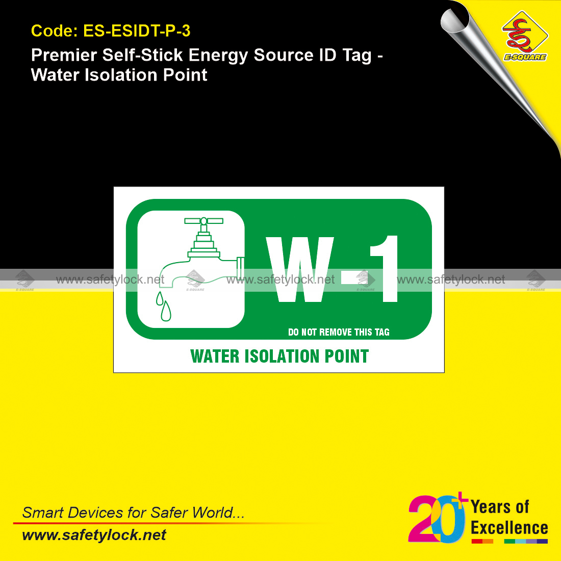 self stick energy source identification tags supplier
