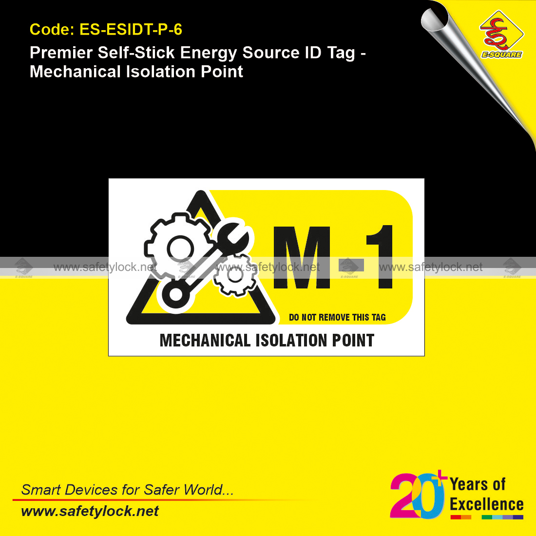 self stick mechanical energy source id tags