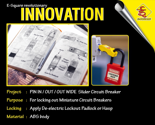 Innovation: Slider Circuit Breaker Lockout Device