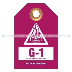 Standard Energy Source ID Tag - Gas Isolation Point