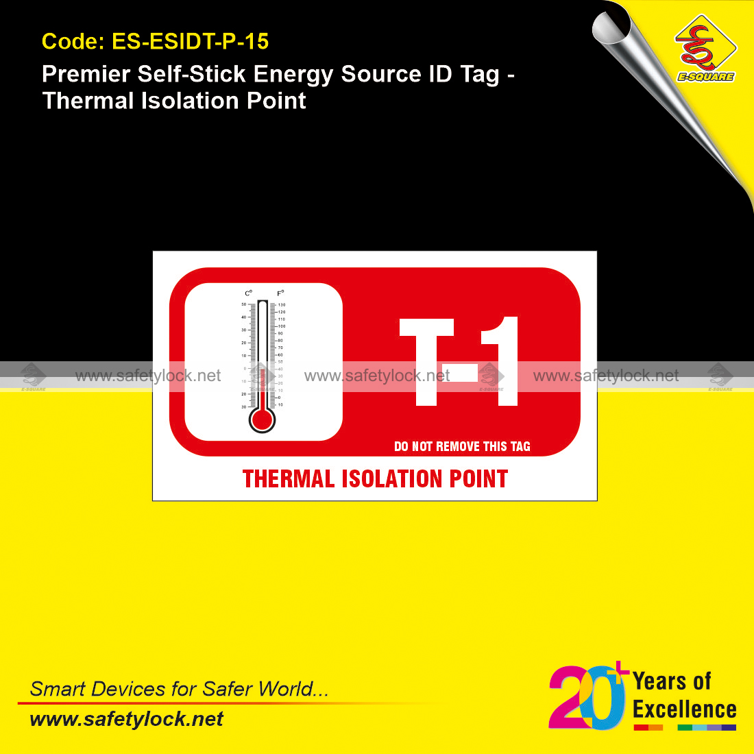 thermal premier self stick energy source id tags