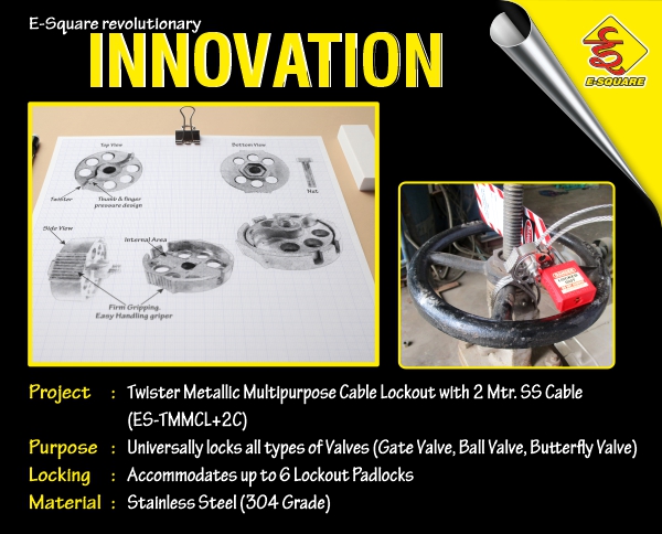 Innovation: Twister Metallic Multipurpose Cable Lockout