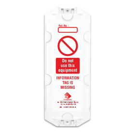 Large Property Tag Holder