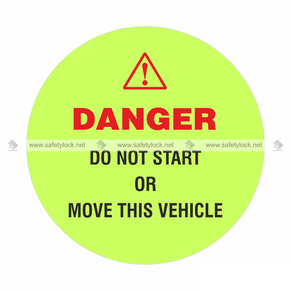 green color steering wheel lockout cover