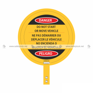 steering wheel lockout cover with locking tail model A