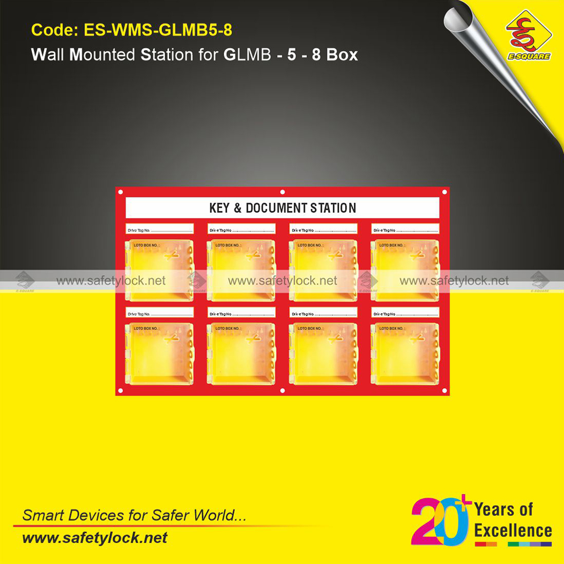 wall mounted lockout station for PVC GLMB manufacturer