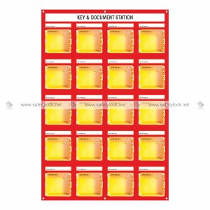 wall mounted lockout station for PVC group lockout box 20
