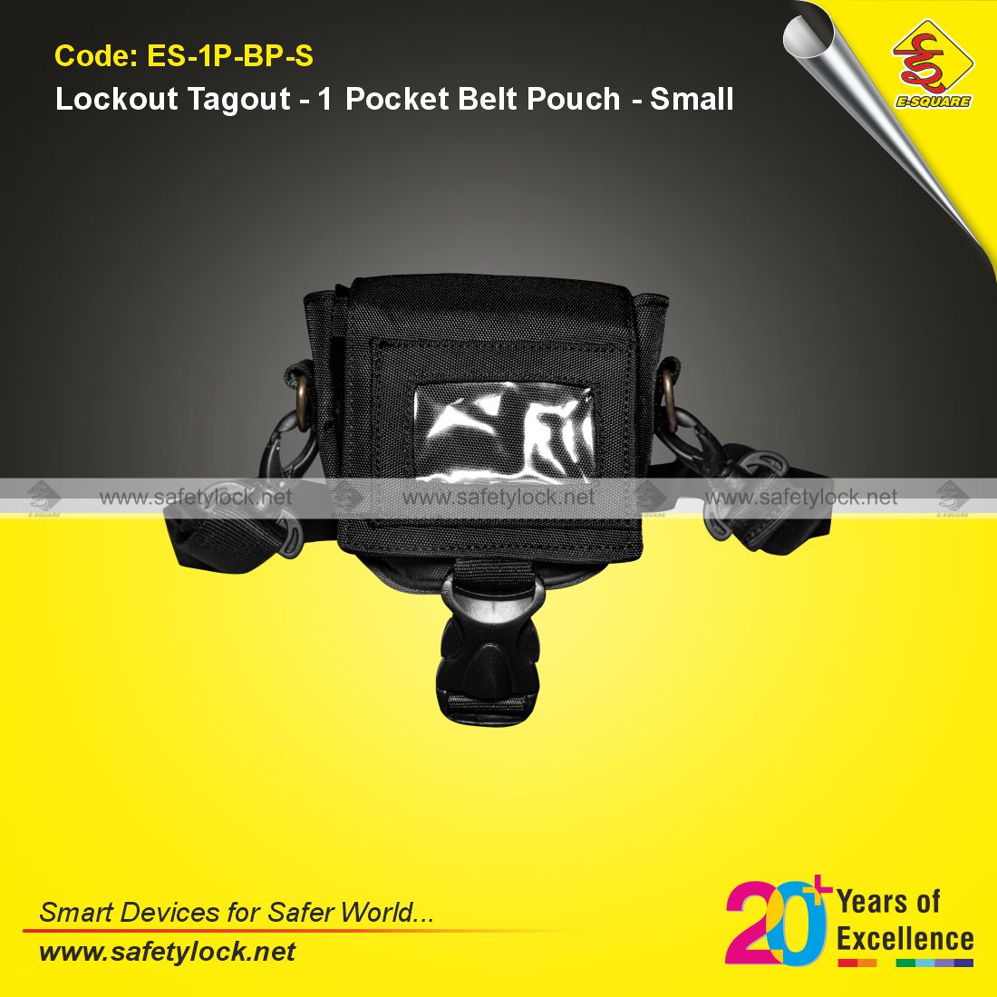 belt lockout tagout pouch small