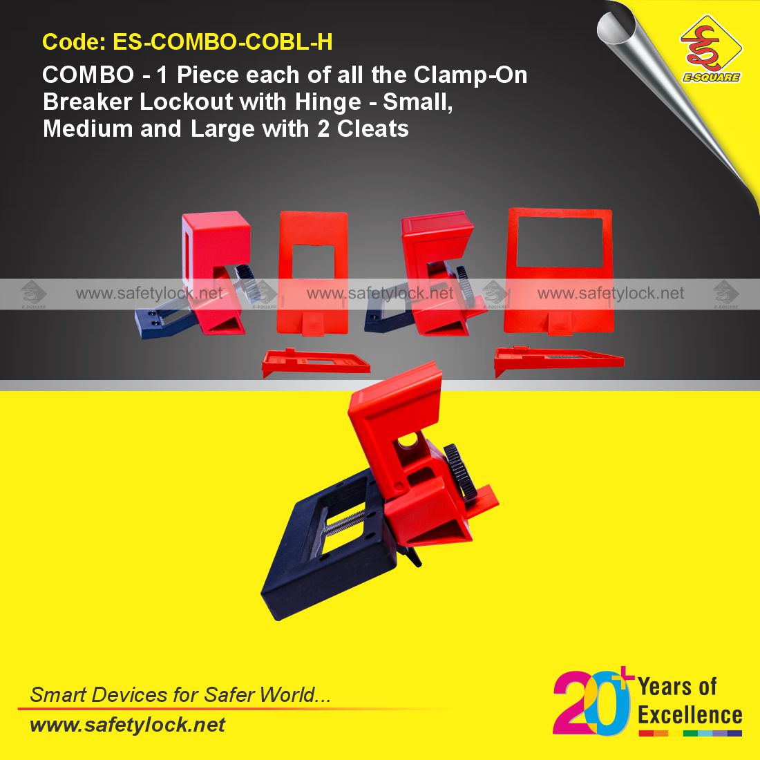 clamp on breaker lockout devices with hinge combo supplier