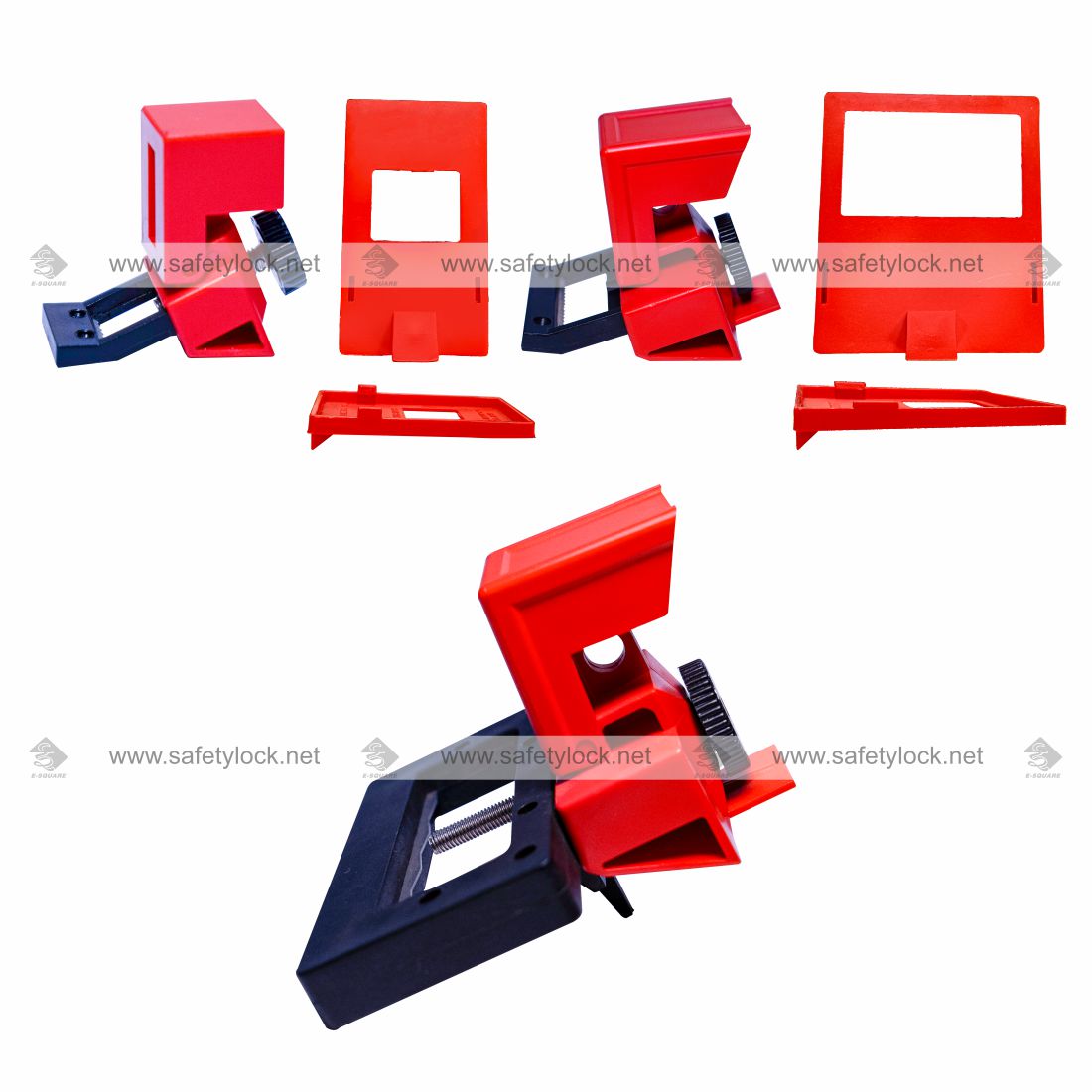 clamp on breaker lockout devices hinge type combo