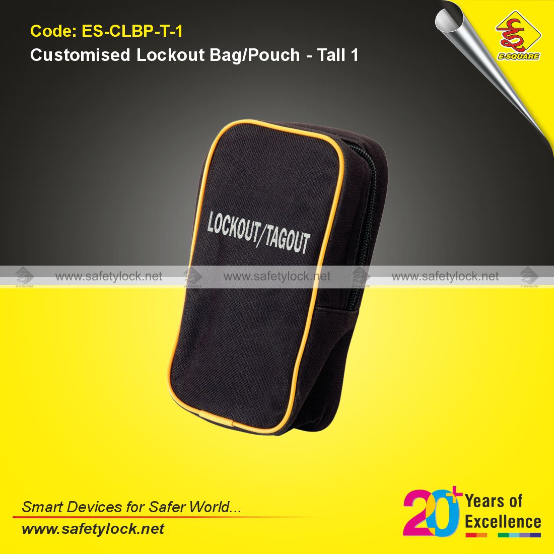 customised lockout bag pouch tall