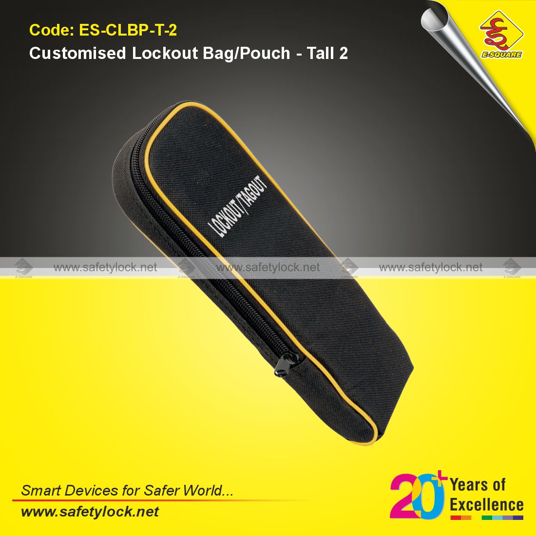 E-Square customised lockout bag pouch
