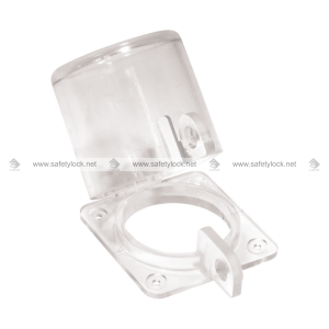 electrical panel lockout circular hinged 45 degree